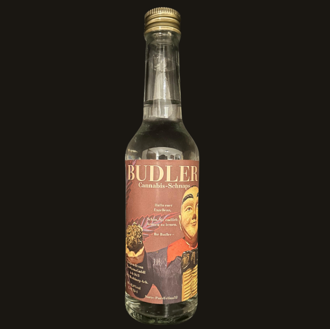 Budler 0,35l - CannabisSchnaps - HanfGeist
